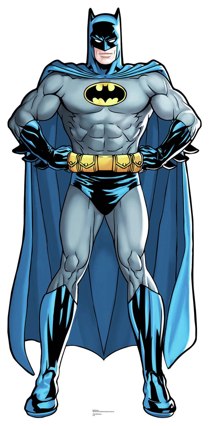 Star Cutouts Batman DC Comics Cardboard Cutout