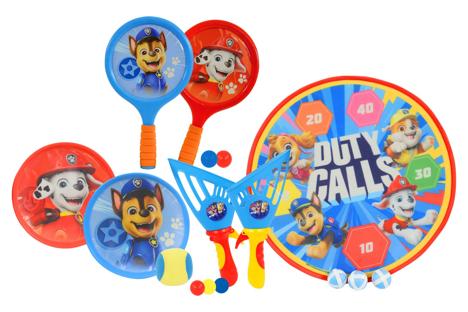 Paw Patrol Bumper Box 4 in 1 Garden Games