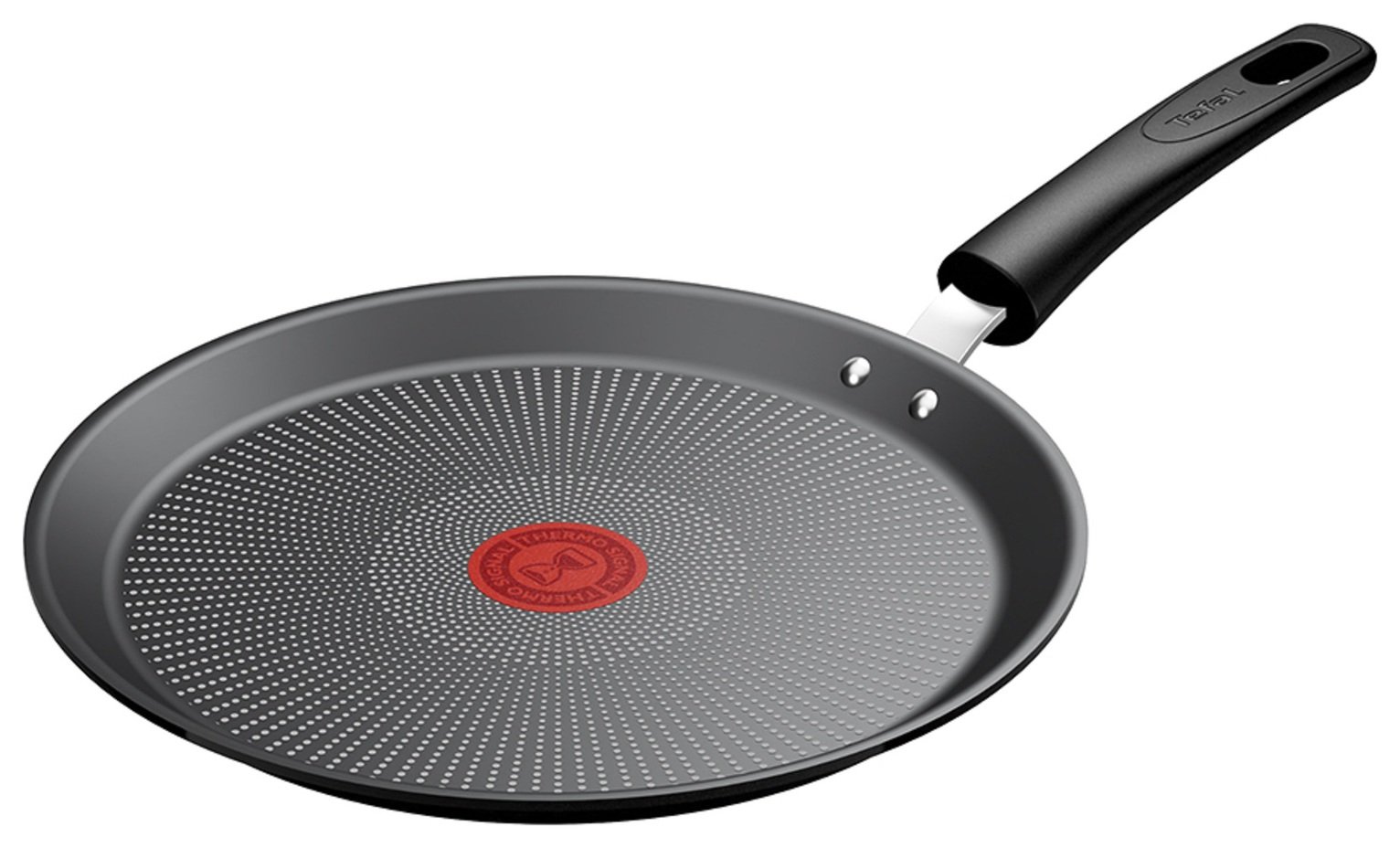 Tefal Excellence 25cm Aluminium Pancake Pan – Black