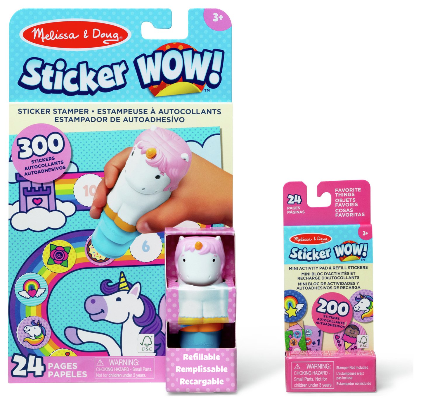 Melissa & Doug Wow Unicorn Sticker Bundle