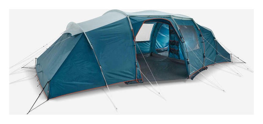 Buy Decathlon Person Room Camping Tent With Poles Tents