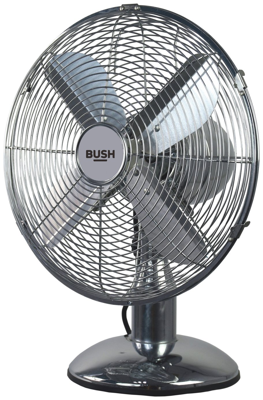 Bush Chrome Desk Fan - 12 Inch