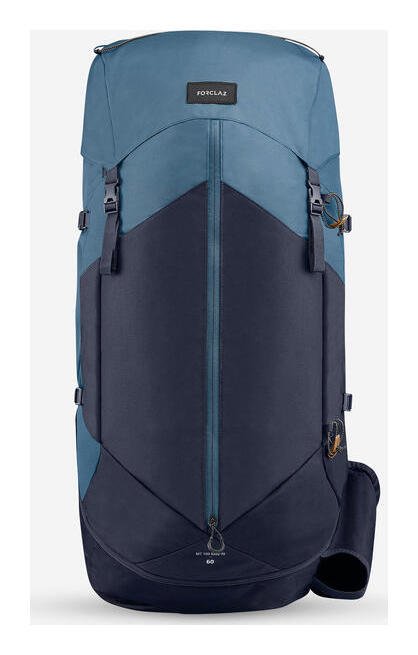 Decathlon Women's Trekking Backpack 60 L - Mt100 Blue
