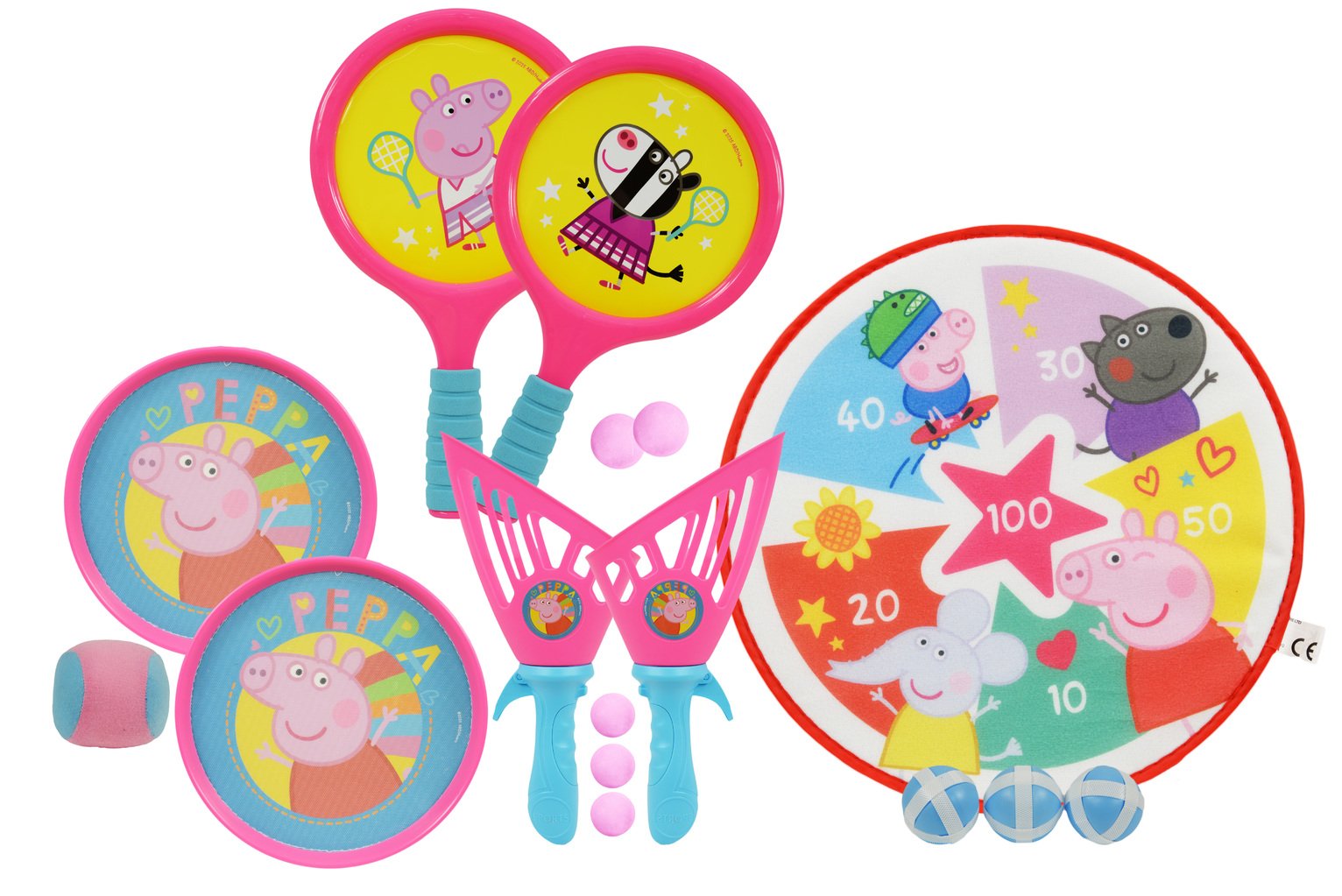 Peppa Pig Bumper Box 4 in 1 Garden Games