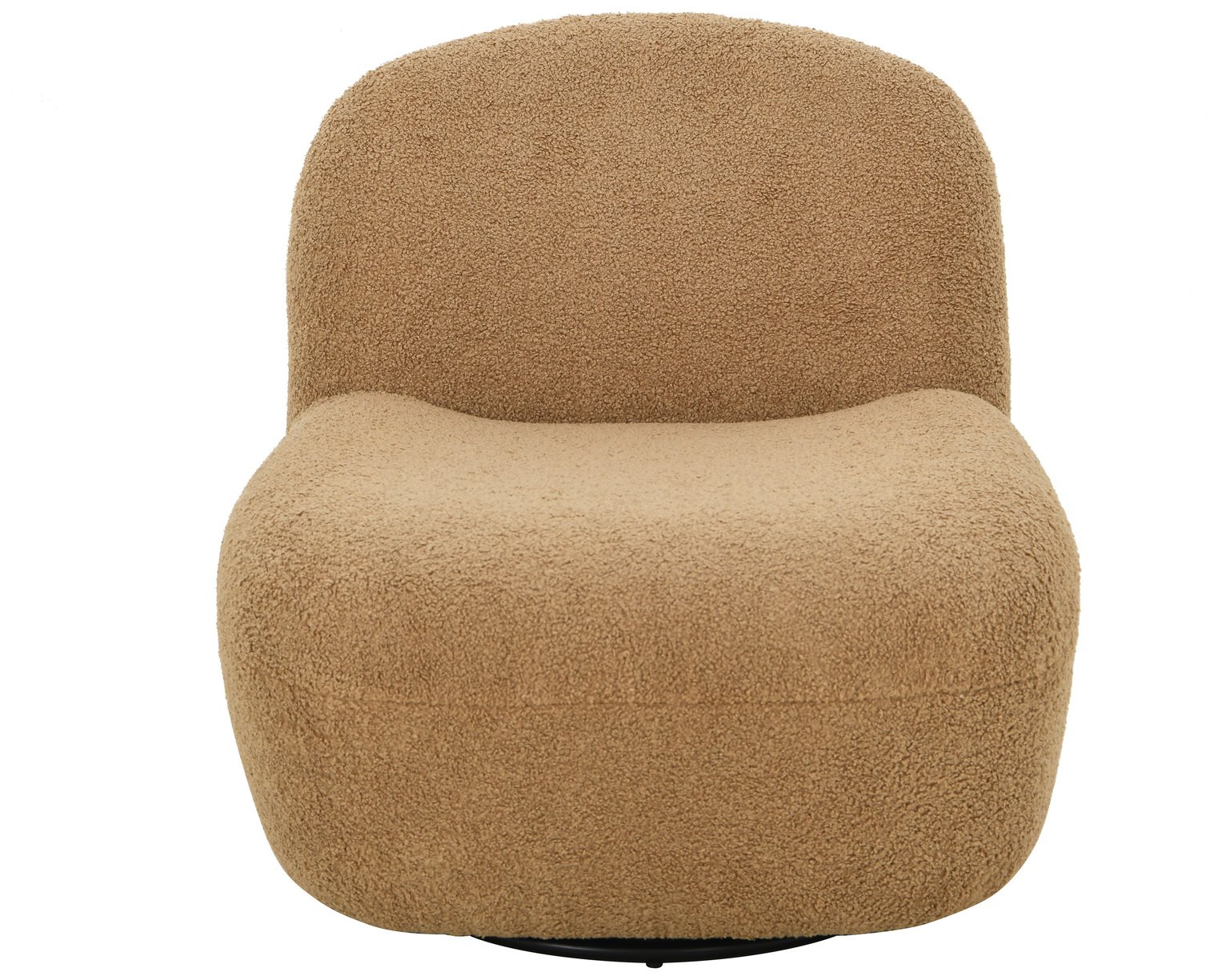 Argos Home Boucle Accent Chair - Brown