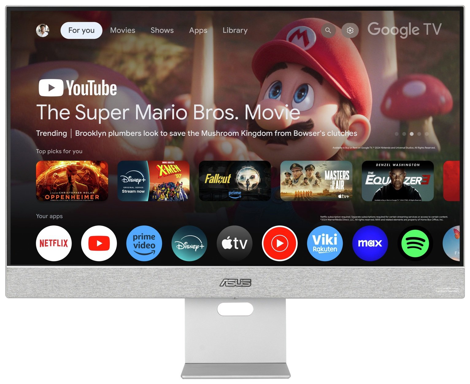 ASUS ZenScreen Smart MS27UC 27 Inch 60Hz IPS 4K Monitor