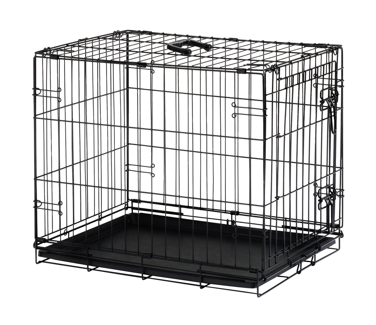 Single Door 24 inch Pet Cage - Small