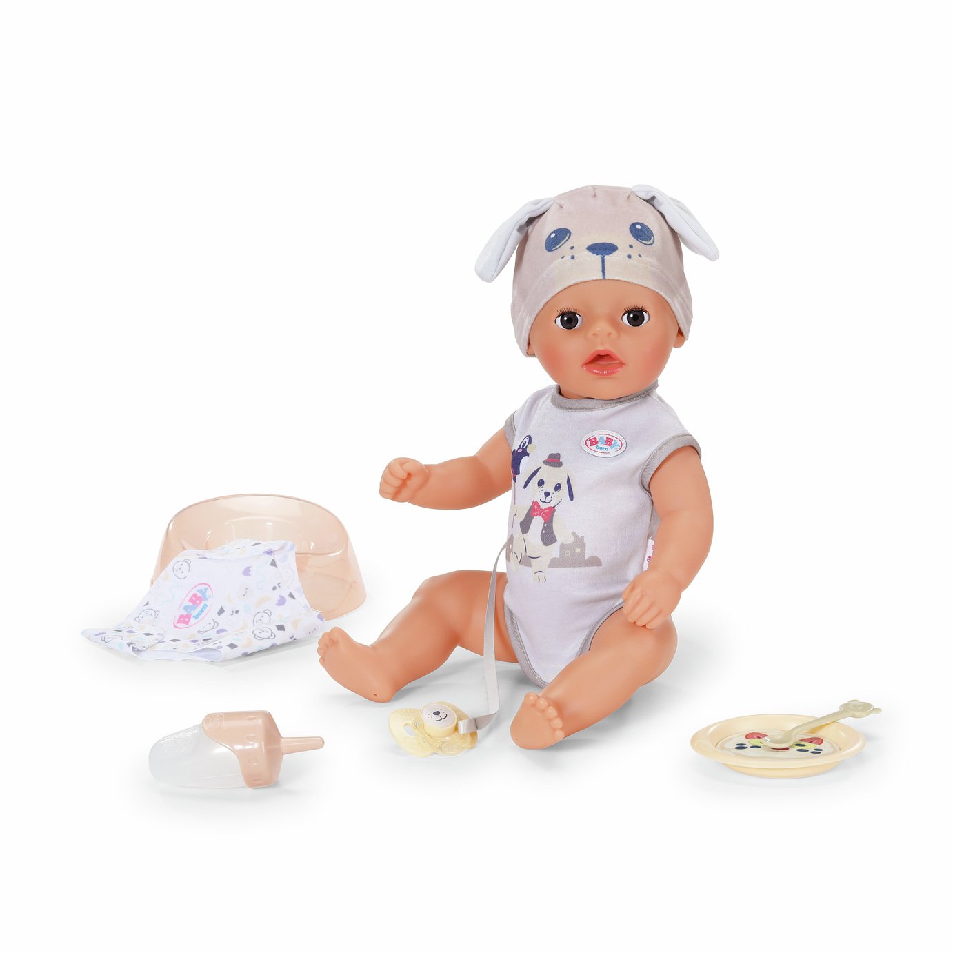 Buy Tiny Treasures My First Lilac Baby Doll 14inch/36cm Dolls