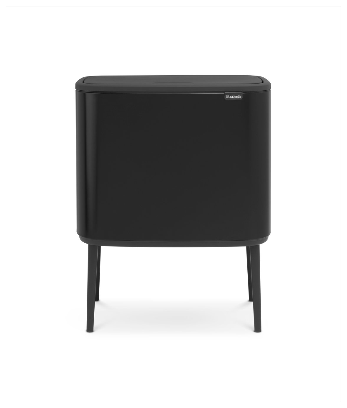 Brabantia Bo 36 Litre Touch Top Bin - Matt Black
