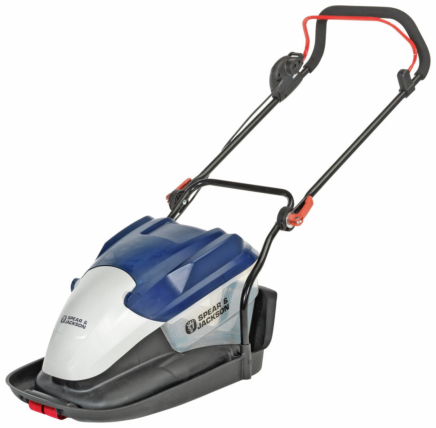 S&J 33cm Electric Hover Collect Lawnmower - 1900W
