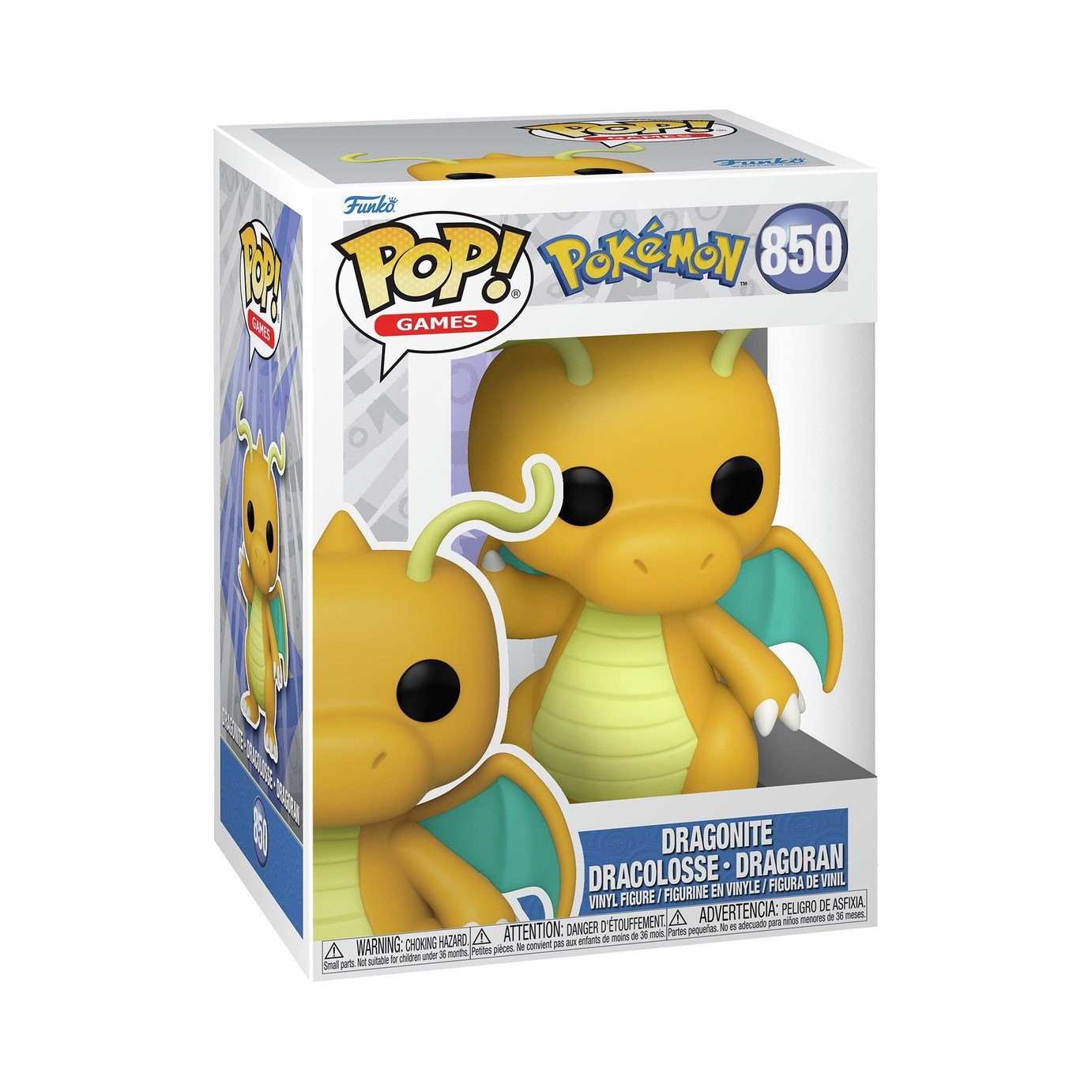 Funko POP! Games Pokémon Dragonite 4 inch Figure