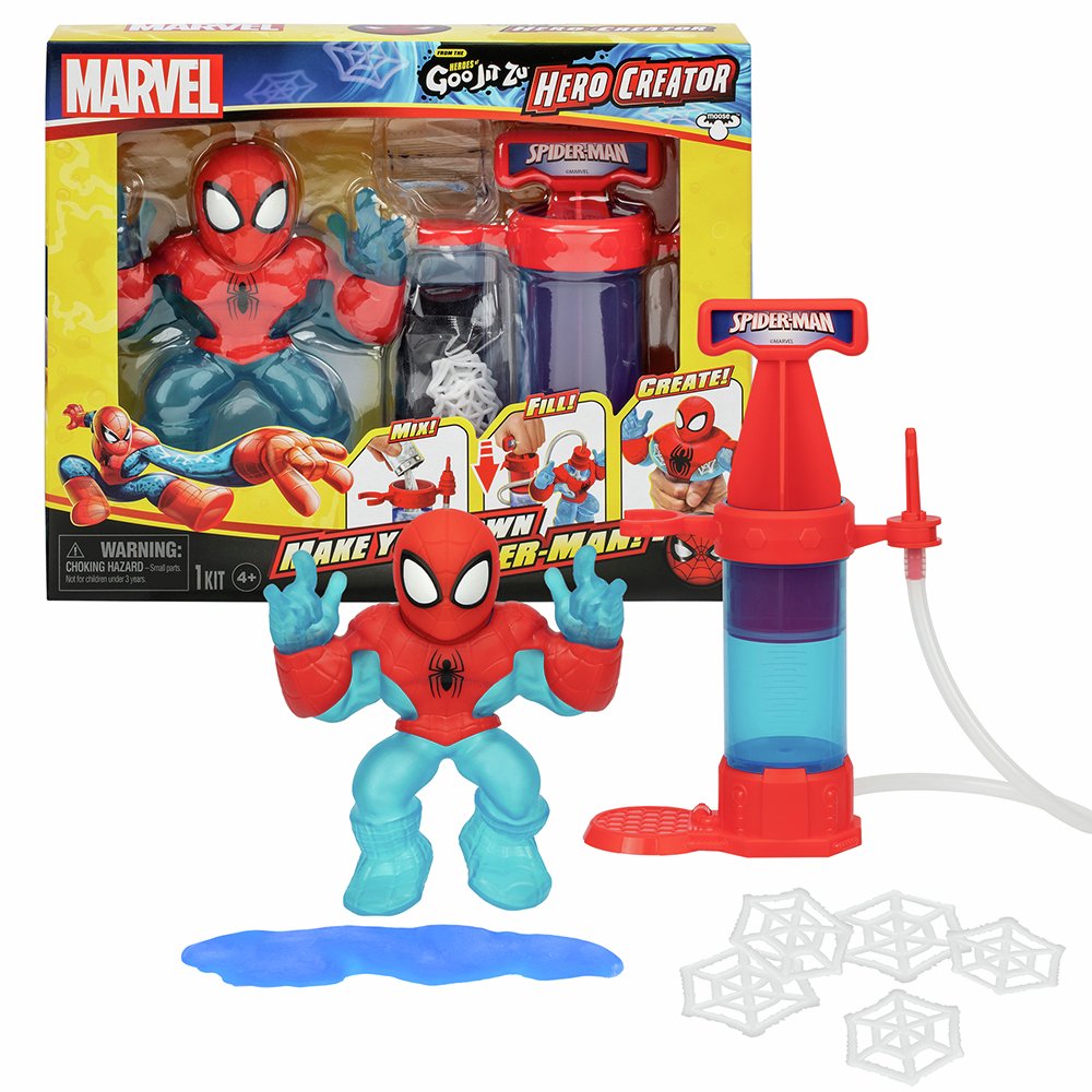 Heroes of Goo Jit Zu Spider-Man Hero Creator Figure