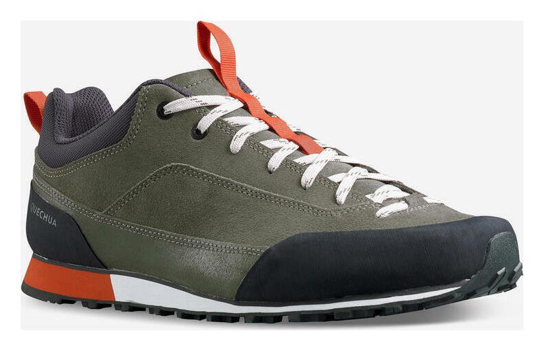 Decathlon Men'S Hiking Shoes 500 Army Green