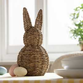 Argos Home Wicker Bunny Decoration
