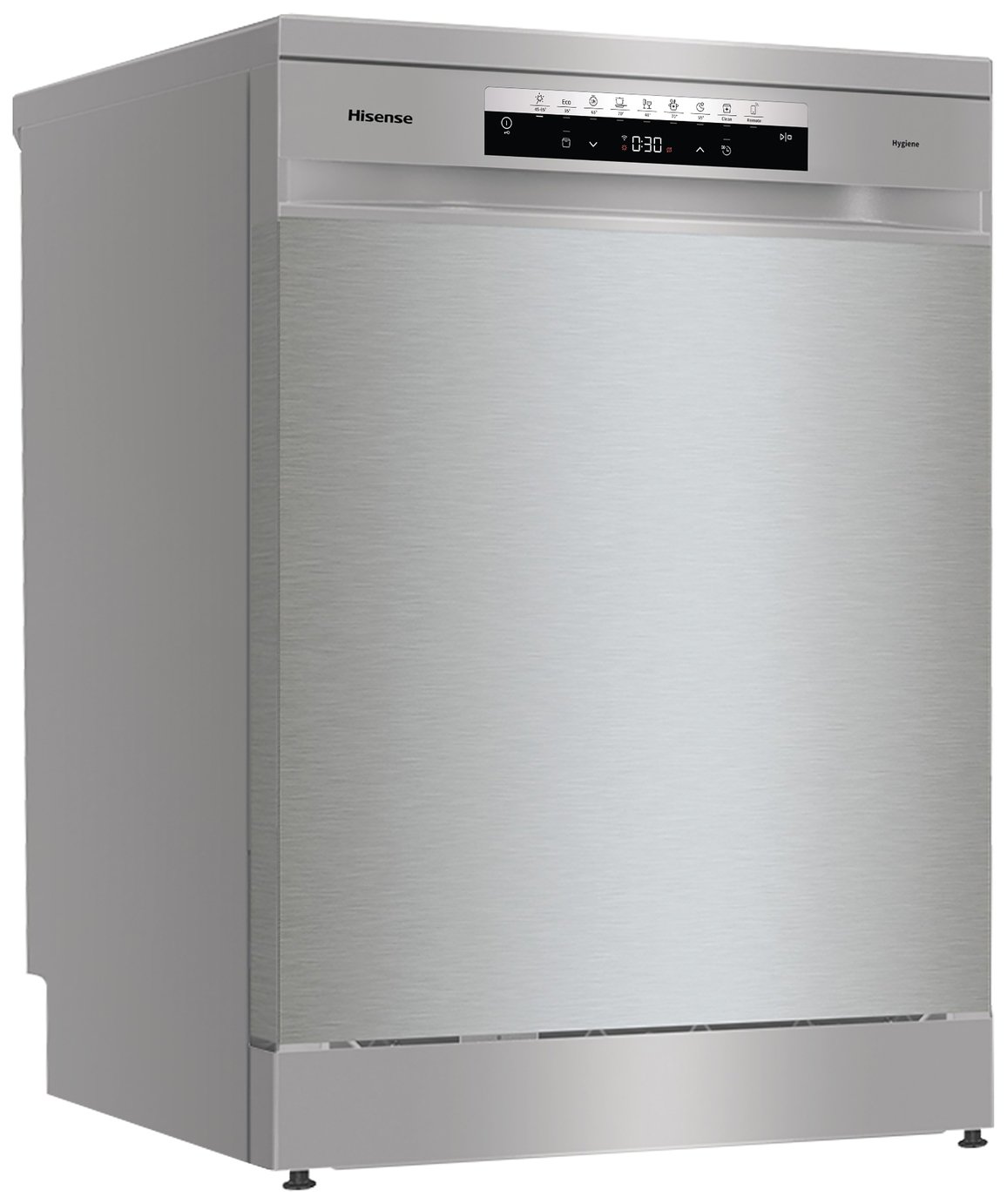 Hisense HS673C60XUK Full Size Dishwasher - Stainless Steel