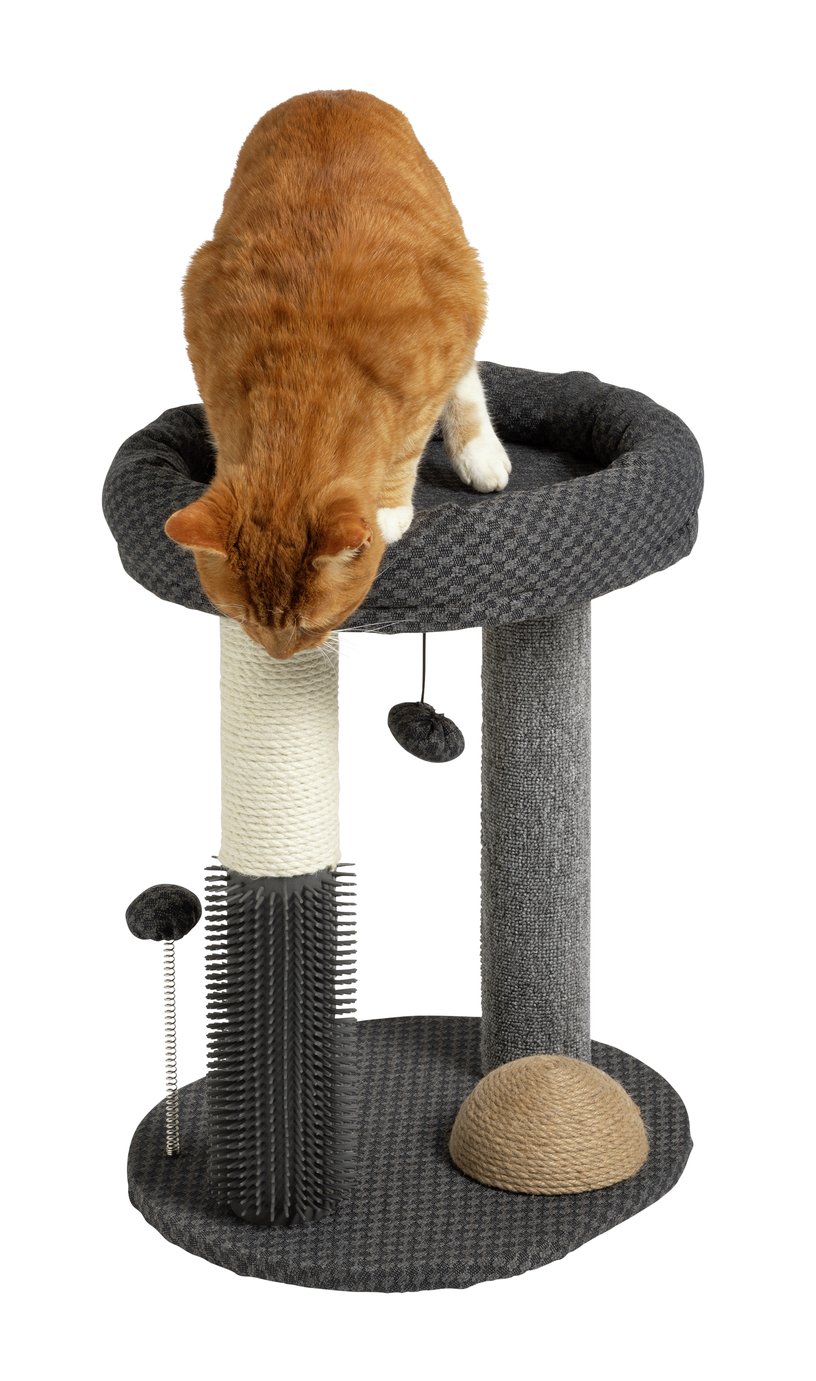 Buy Cat Tower Platform and Pompoms Scratch Post Cat furniture