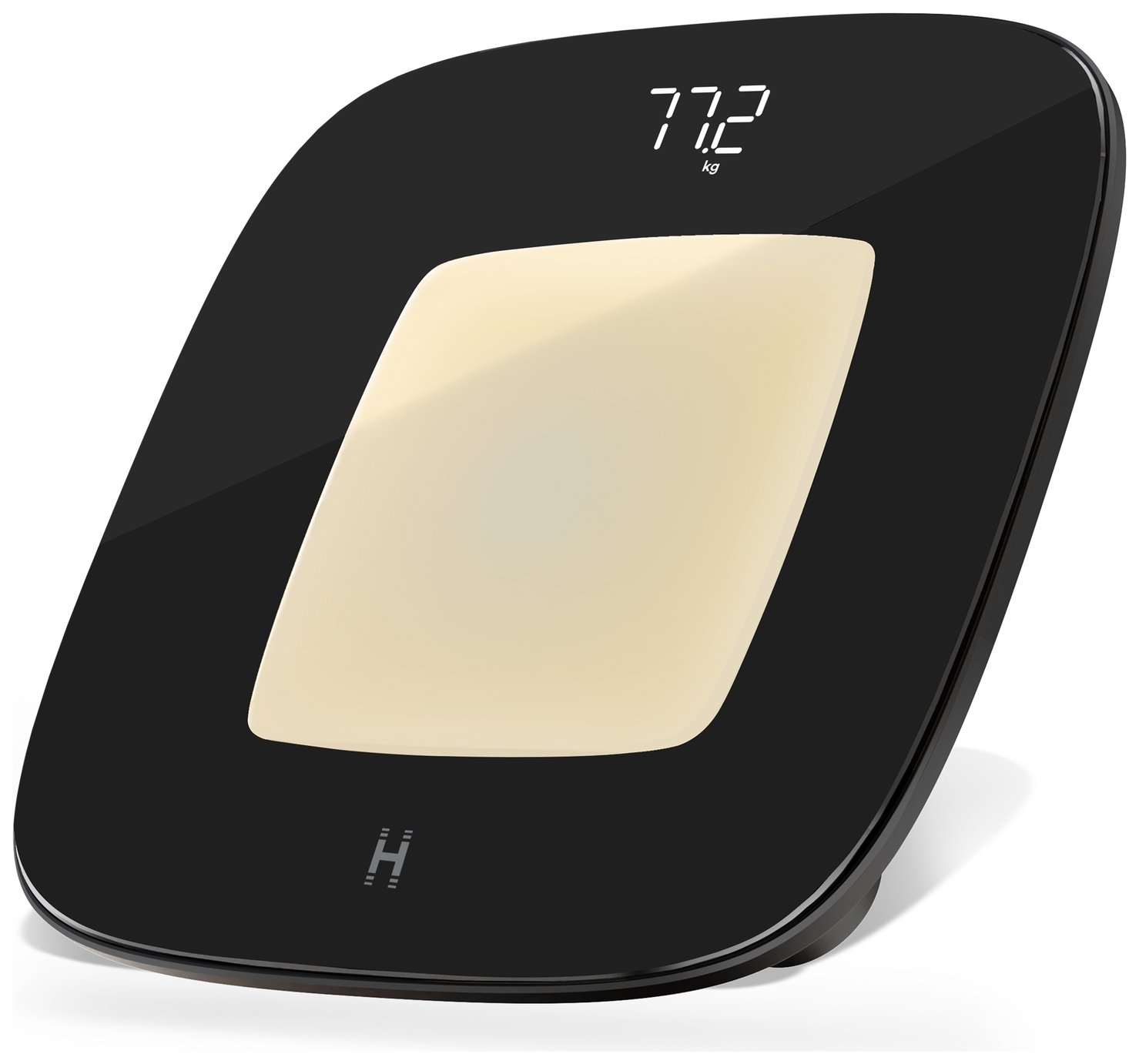 Homedics Glo Essential Bathroom Scale - Black