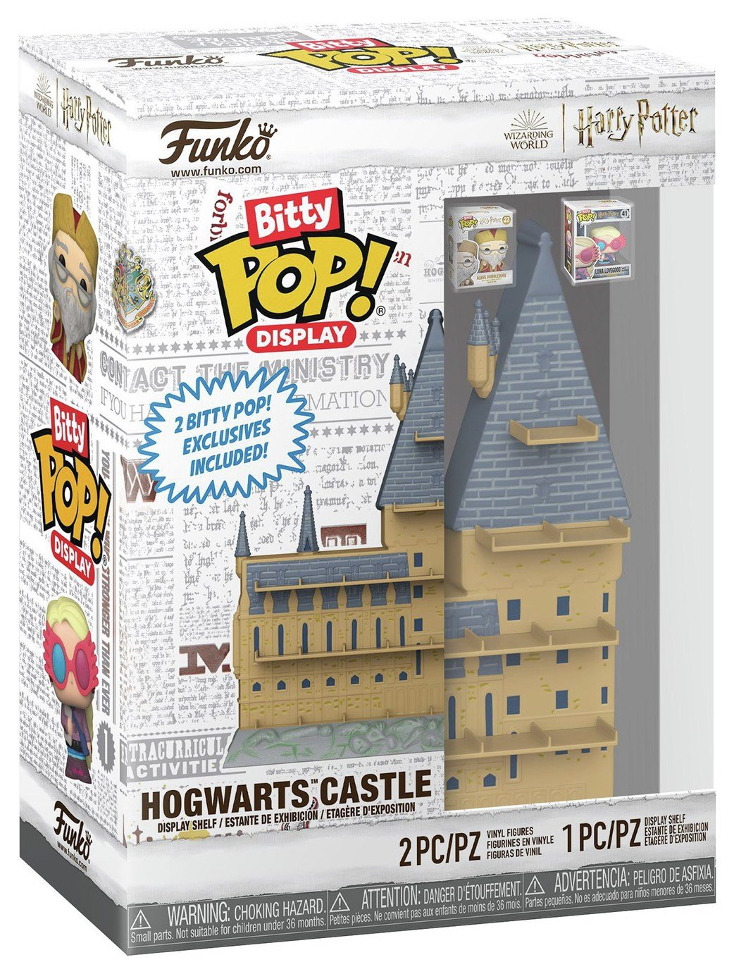 Funko Bitty POP! Display Harry Potter Hogwarts Castle