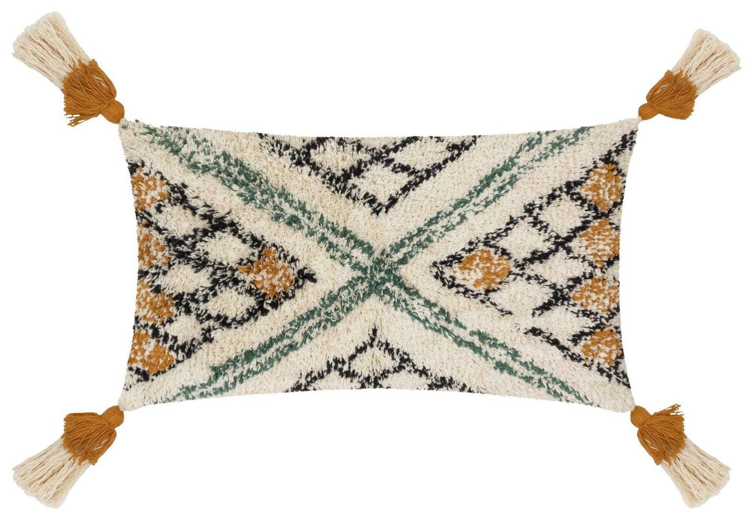 furn Atlas Striped Cushion - Cream - 30x50cm