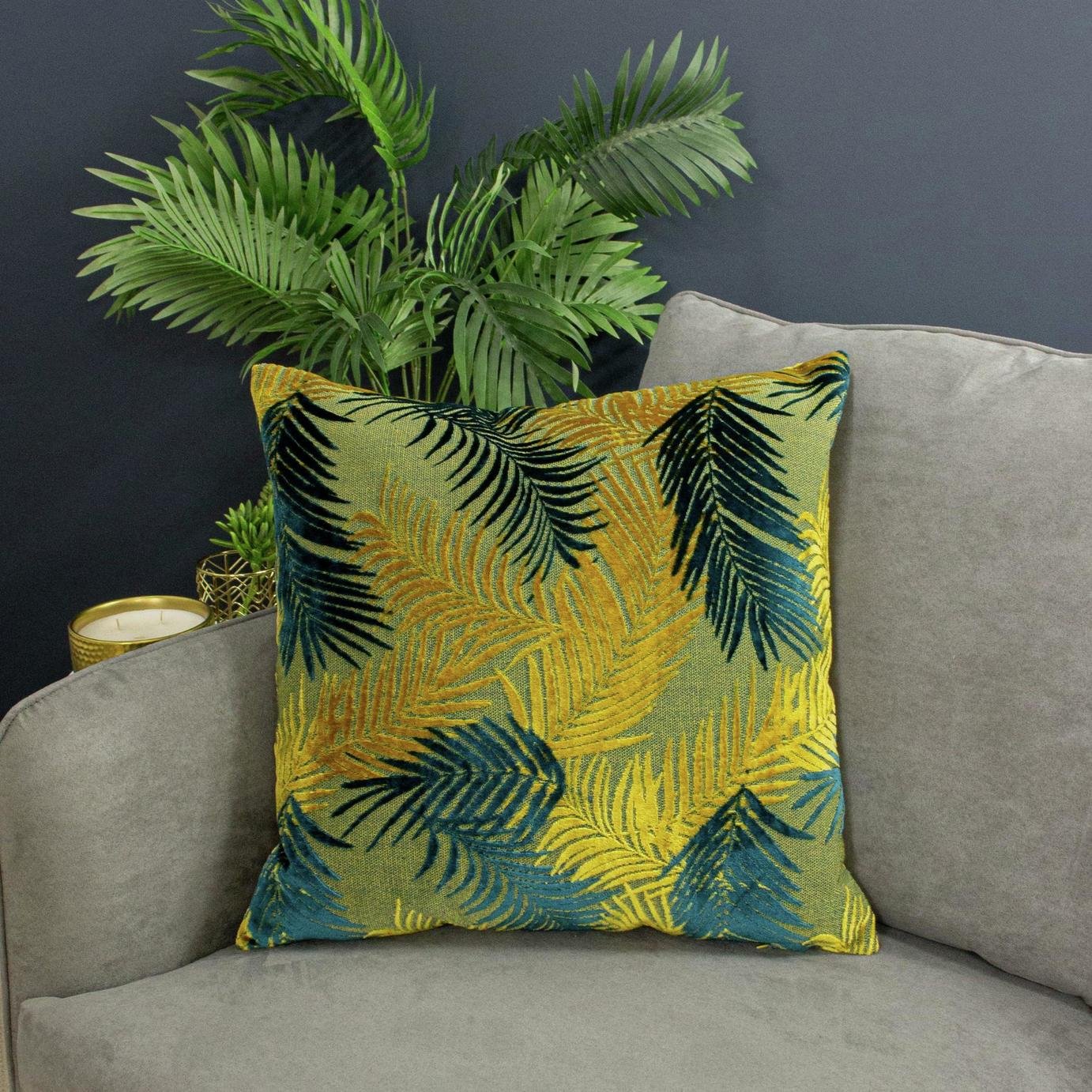 Paoletti Palm Grove Cushion - 50x50cm