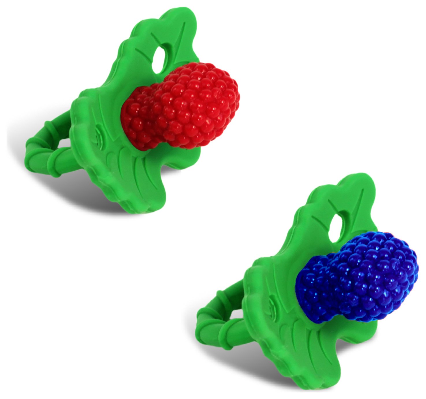RaZbaby Chompy Teether and Soother - 2 Pack