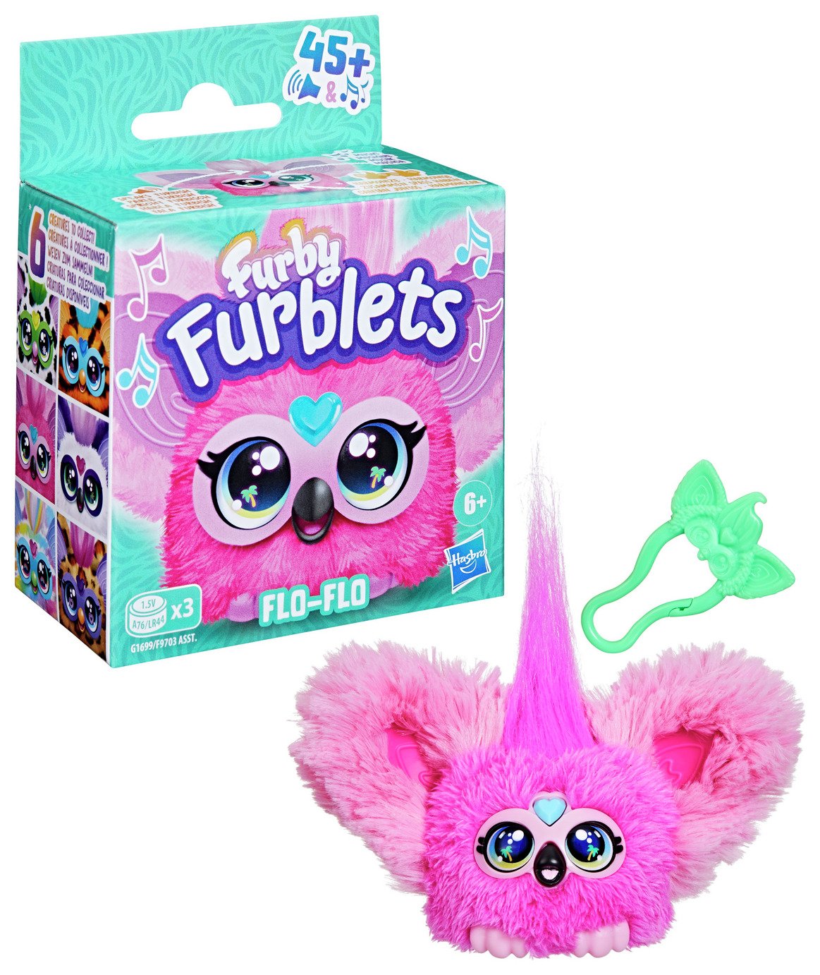 Hasbro Furby Furblet Flo Flo Plush Toy