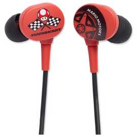 PowerA Wired Earbuds For Nintendo Switch - Mario Kart