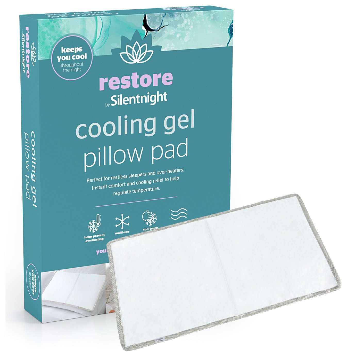 Silentnight Restore Cooling Gel Pillow Pad