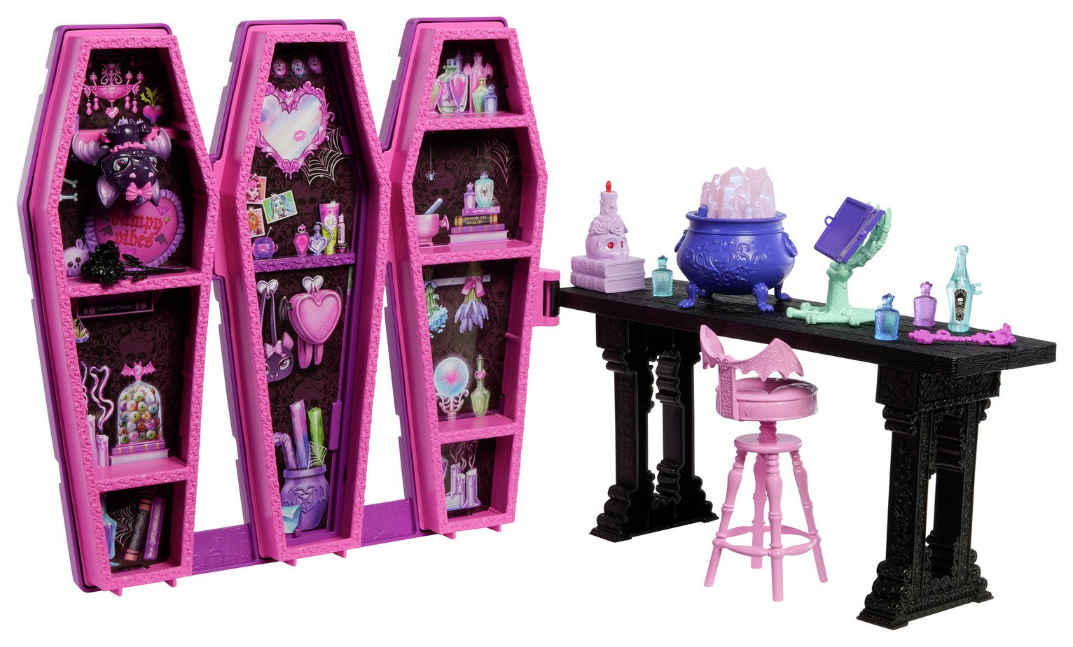 Monster High Draculaura Secret Potion Room Doll Playset 