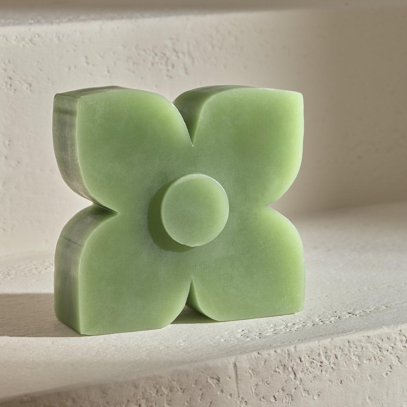 Habitat x Scion Shaped Candle - Green