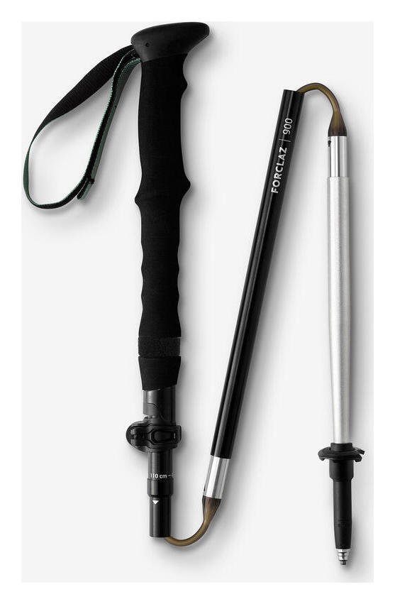 Decathlon 1 Ultra Compact Trekking Pole - Mt900 Black
