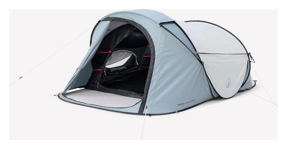 Decathlon 2 Person 2 Seconds Xl Fresh&Black 