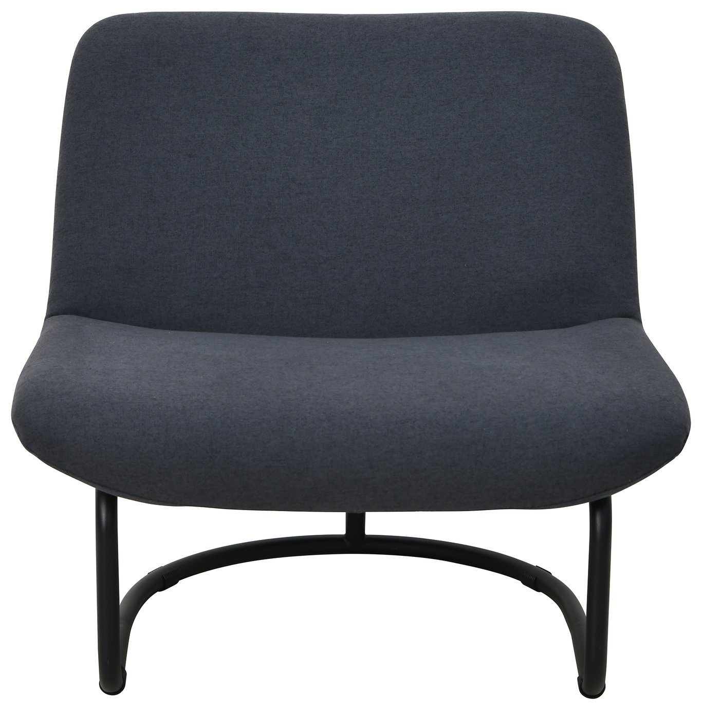 Habitat Oskar Fabric Accent Chair - Grey