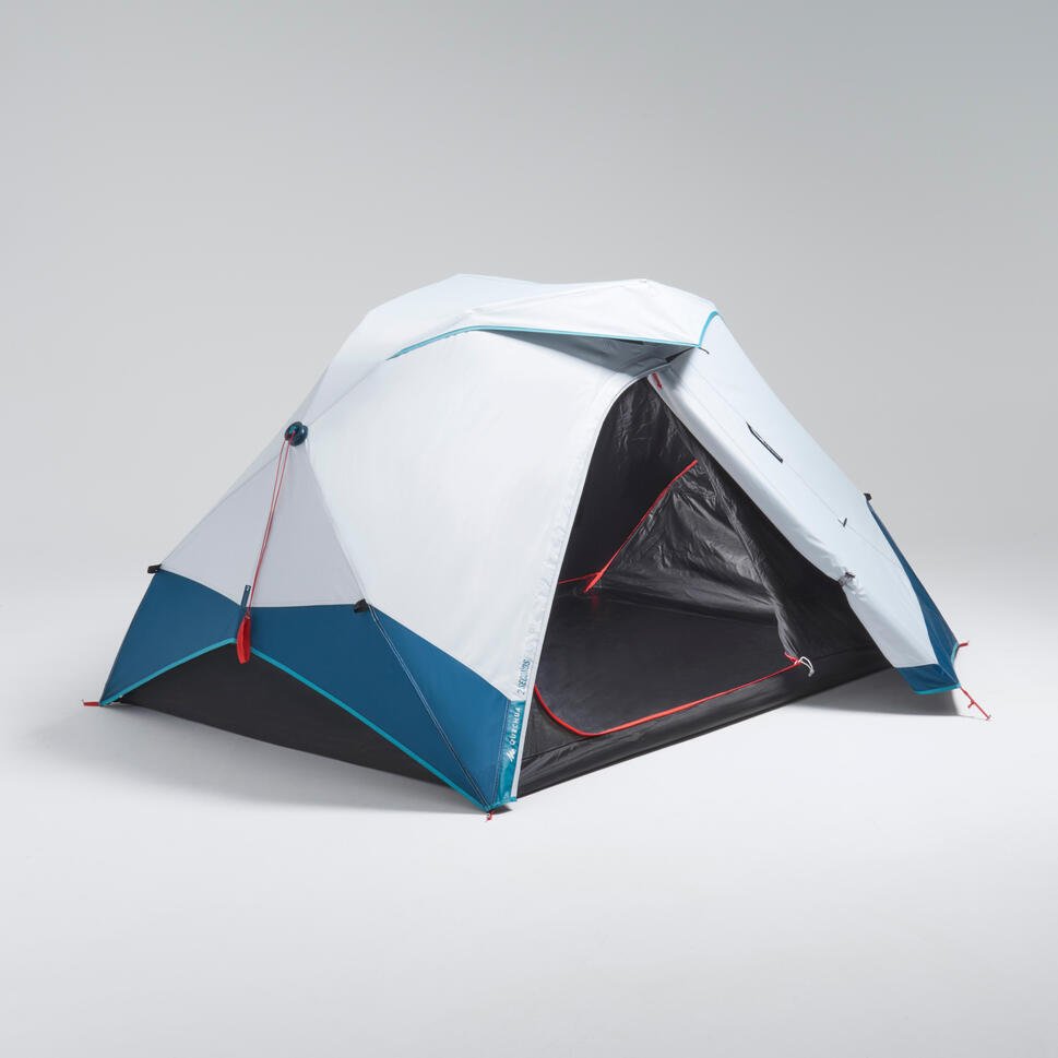 Decathlon 2-Person Camping Tent 2 Seconds Easy Fresh&Black