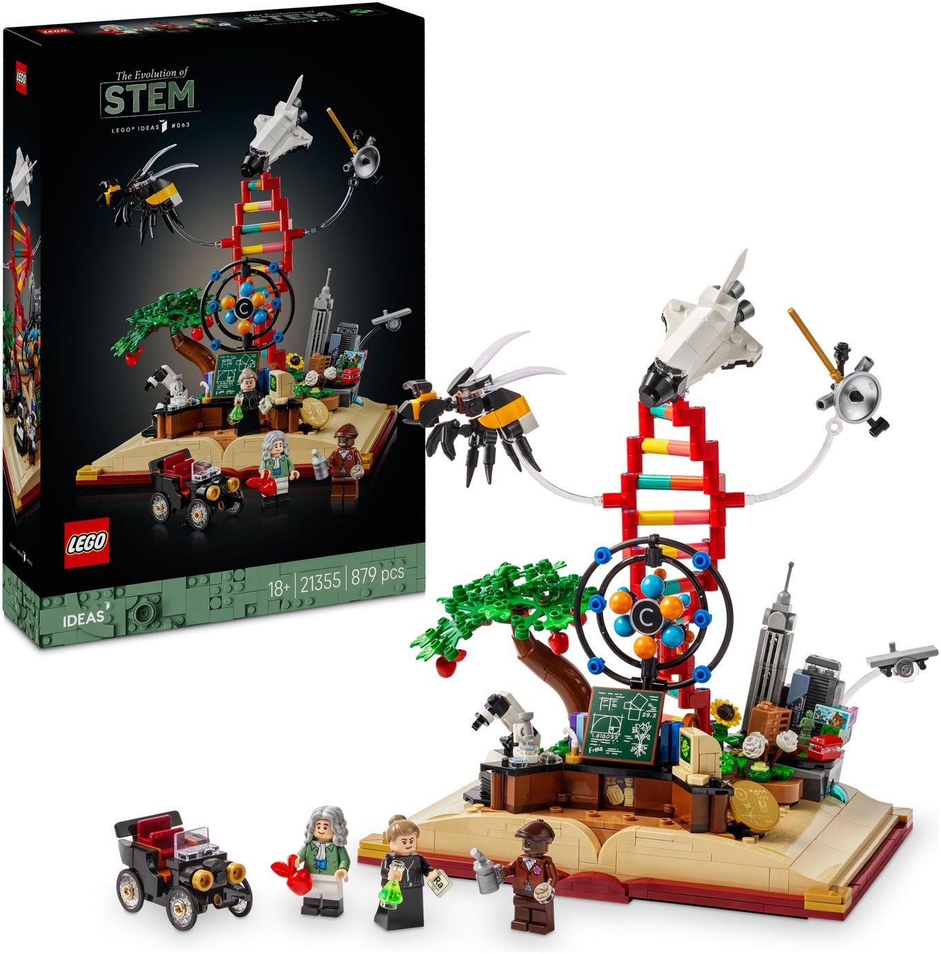 LEGO Ideas The Evolution of STEM Set for Adults 21355