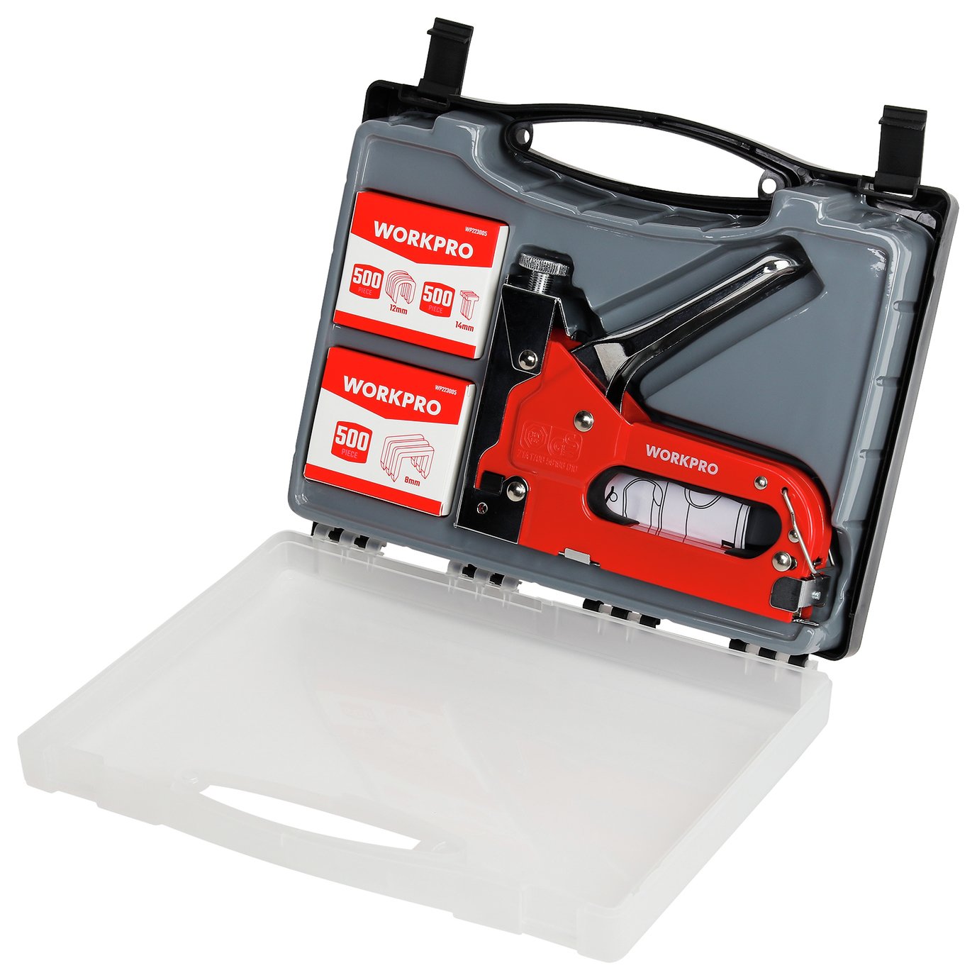 WORKPRO 3-in-1 Staple Gun Set