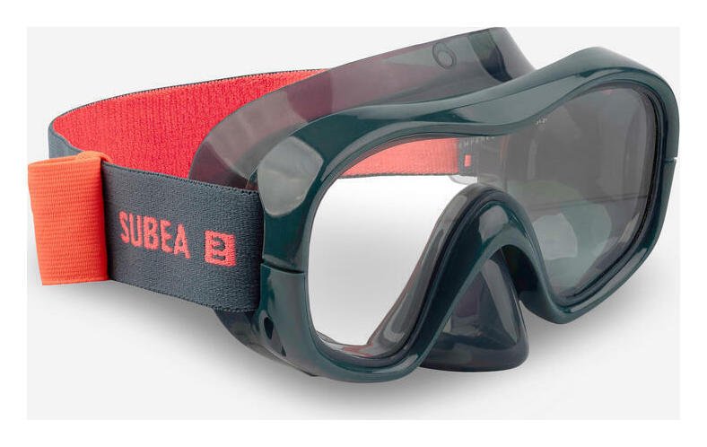 Decathlon Diving Mask 100 Comfort Grey L