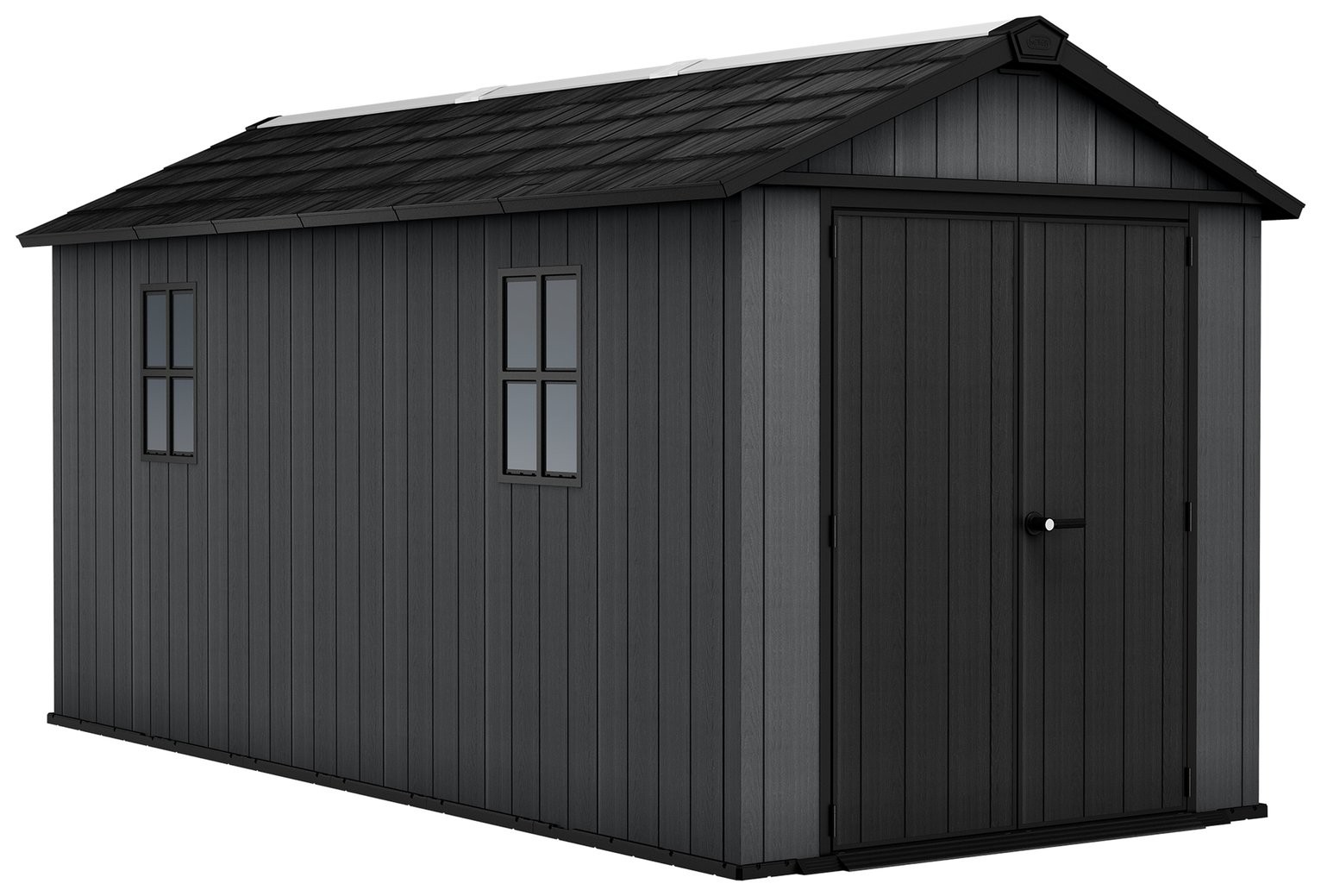 Keter Newton Plus Apex Outdoor Storage Shed 8 x 15ft