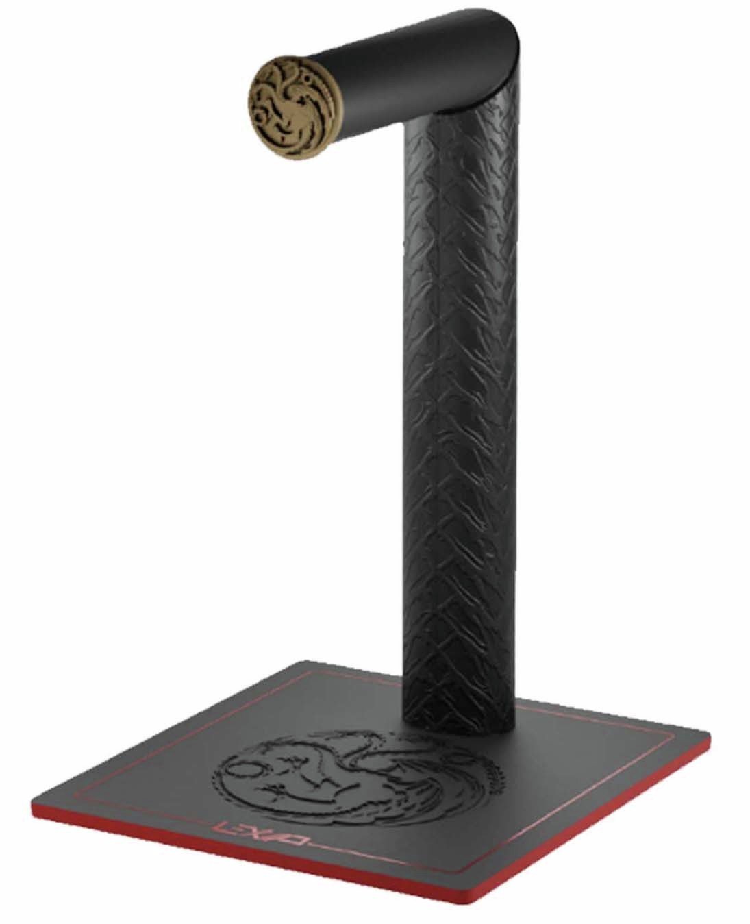 Lexip X Game Of Thrones Dragon Headset Stand - Red & Black