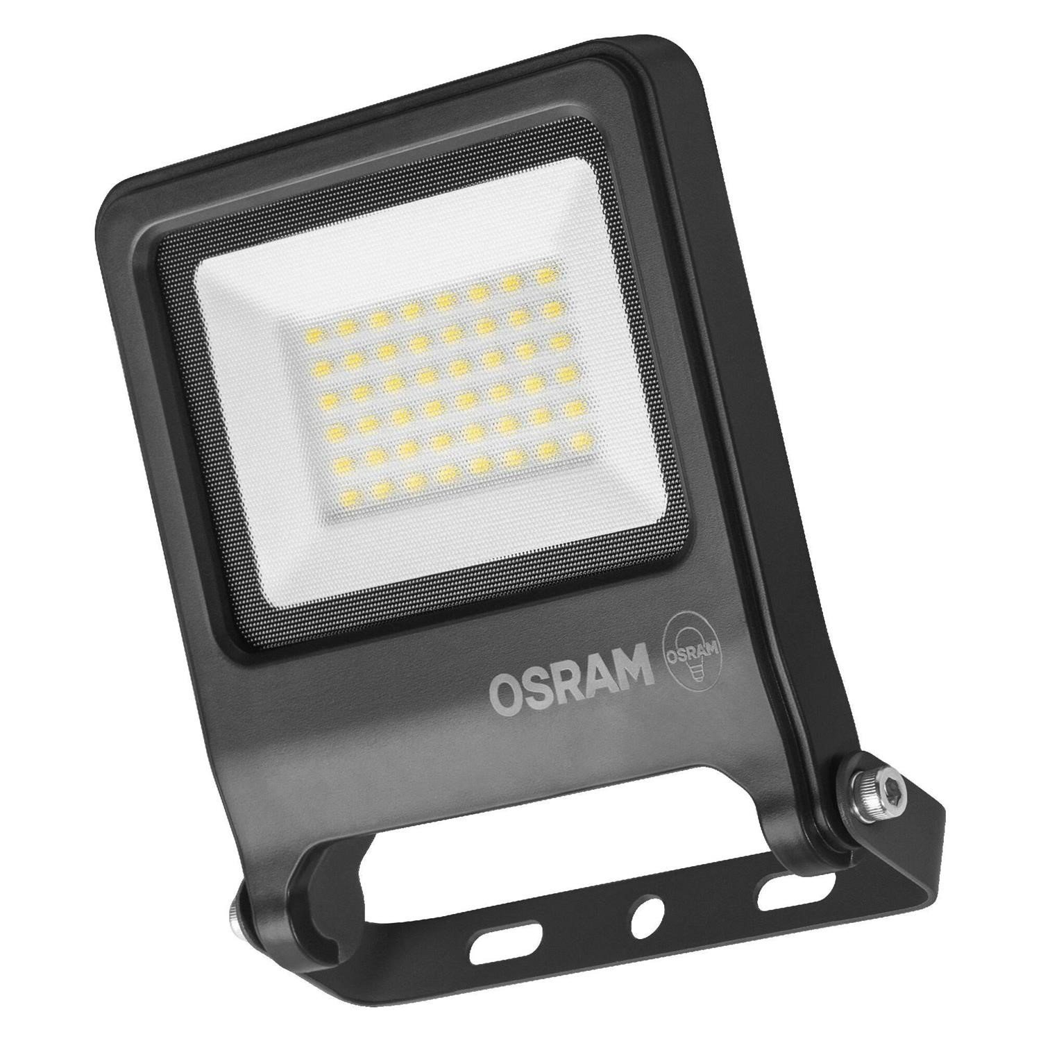Osram Endura Flood 30W Cool Light Outdoor Security LED Floodlight - Aluminium