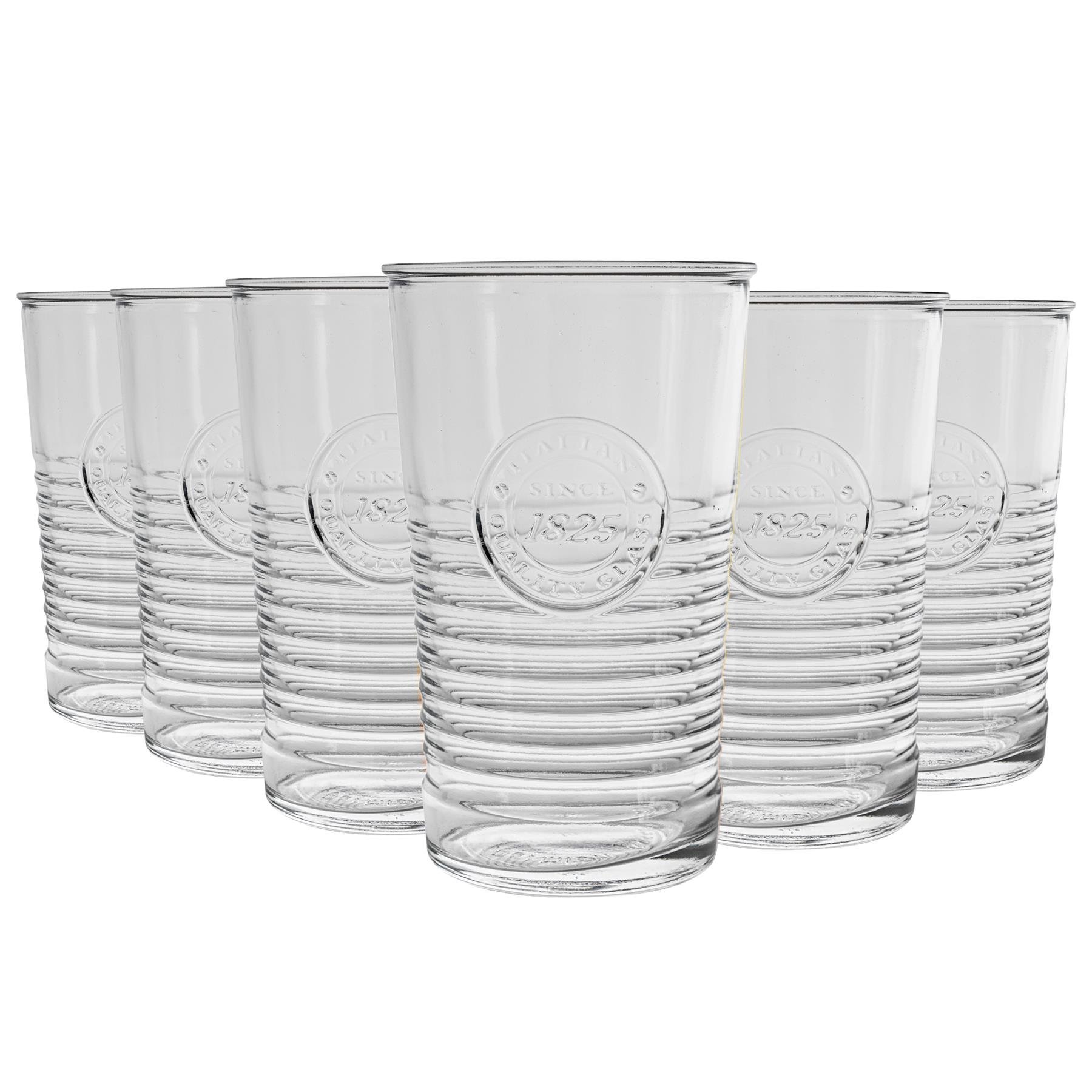 Bormioli Rocco Officina 1825 Highball Glasses - 475ml - Pack of 12