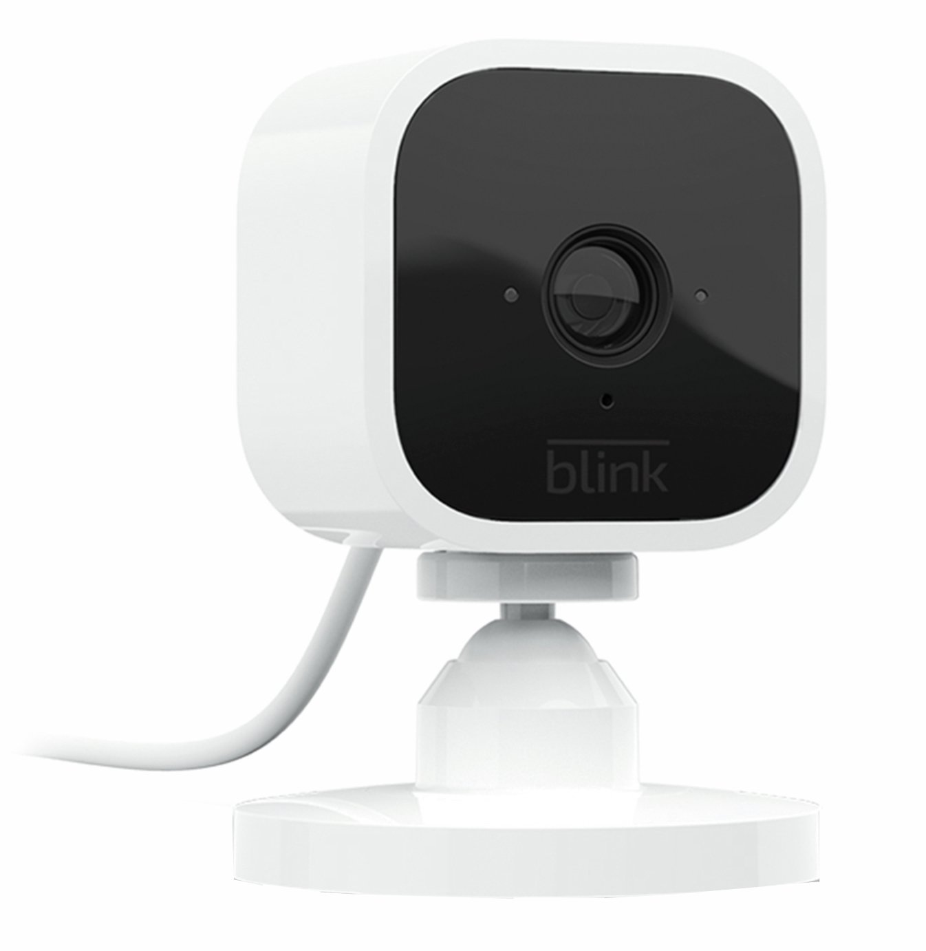 Blink Mini Indoor Plug-In CCTV Smart Security Camera - White