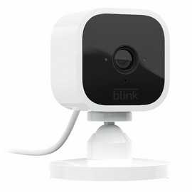 Blink Mini Indoor Plug-In CCTV Smart Security Camera - White