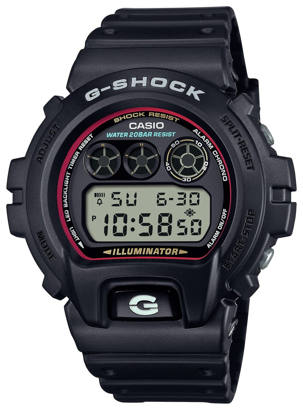 Casio G-SHOCK  Men's Black Strap Digital Watch