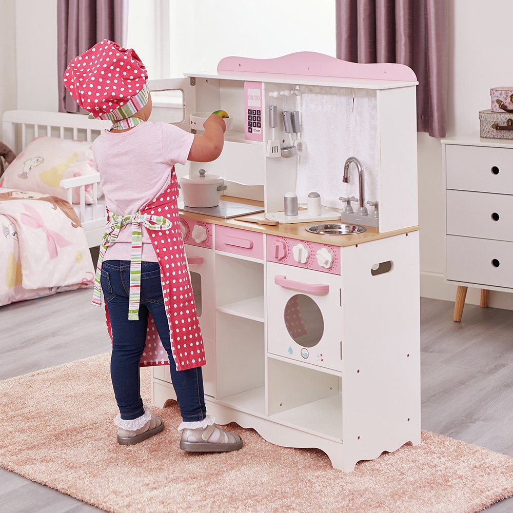 wooden kitchen set argos