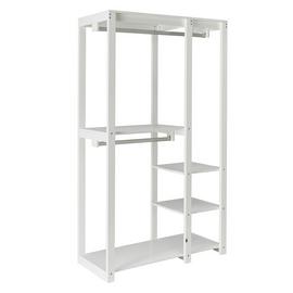 Argos triple canvas wardrobe deals