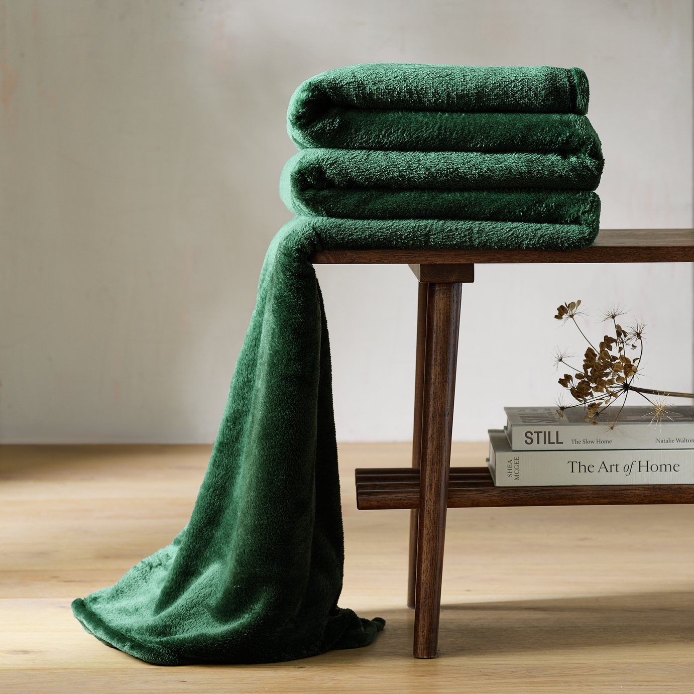 Argos Home Fleece Throw - 200x220cm