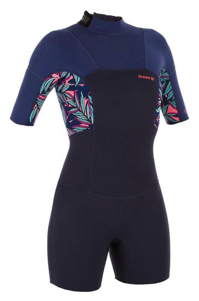 Decathlon Women's Surfing Shorty short-sleeved 500 WAKU