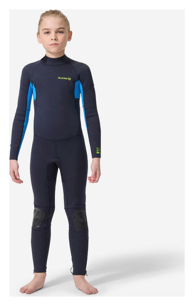 Decathlon Kids' Full Wetsuit 100 - Navy 6 years
