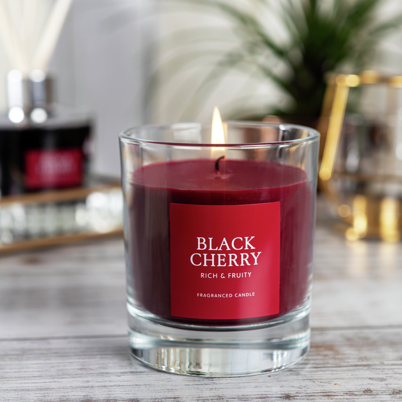 Wax Lyrical Singlewick Candle - Black Cherry
